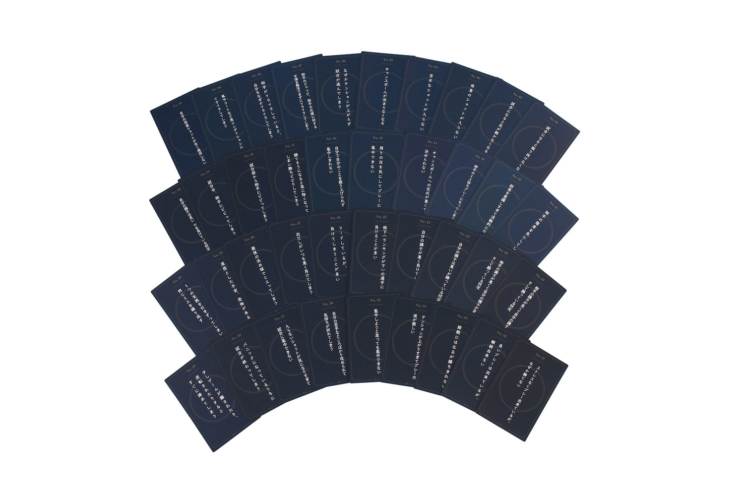 プロメンタルカード硬式テニス - tennis-peal「プロメンタルカード」